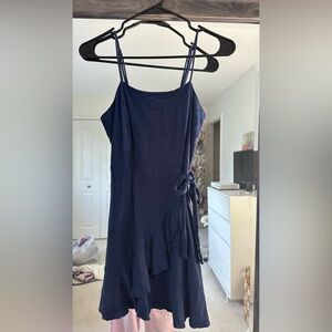 Altar'd State Asymmetrical Navy Dress